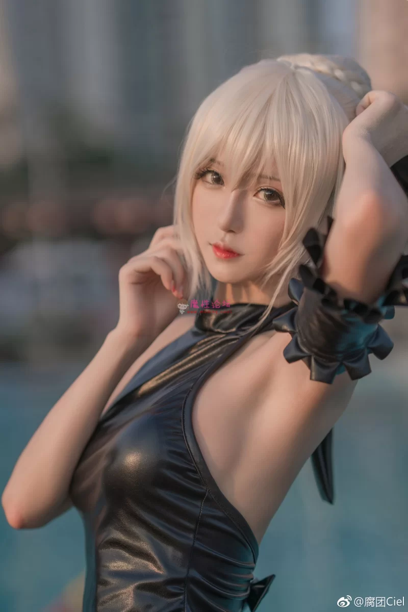 #COS##Fate##Saber##水着##阿尔托利亚#Saber Alter ︰@腐团Cie...6(AB9BE).jpg