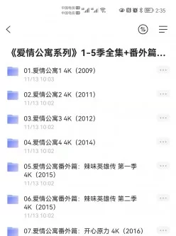 爱情公寓系列1-5+番外+大电影 全4k珍藏 无水印