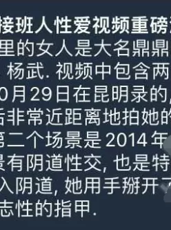 [转载搬运] 网传杨丽萍孔雀舞接班人『杨武』性爱1分多视频流出 [1v+46.5MB][其他下载方式]